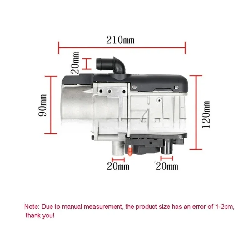 سخان مياه 12 فولت 5 كيلو وات هاتف Gsm للتحكم عن بعد مع مضخة مياه لوقوف السيارات سخان مسبق