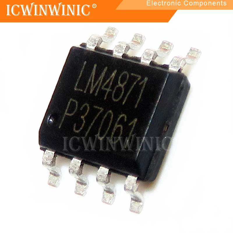 10 pièces LM4871MX LM4871M LM4871