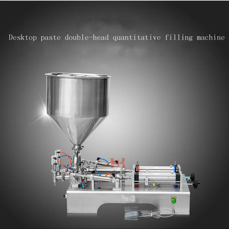 PBOBP Pneumatic Paste Filling Machine Automatic Piston Pump Sauce Honey Peanut Bottle Beauty Cream Cosmetic Shampoo