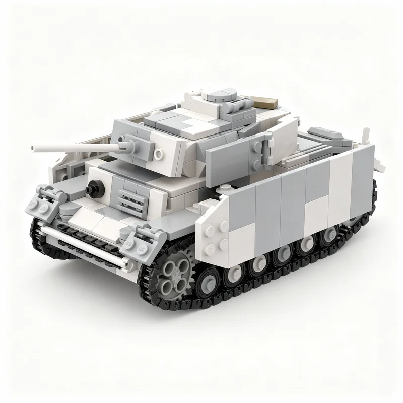 

NEW 573PCS MOC Creative Model Panzer Iii Ausf M Building Blocks Collectible Display DIY Puzzle Gift Decoration Collection Home