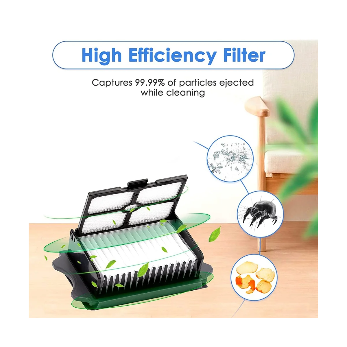 Replacement Brush Rollers and HEPA Filters for Tineco Floor ONE S5/Floor One S5 Pro 2/ S5 Extreme Smart Vacuum Cleaner