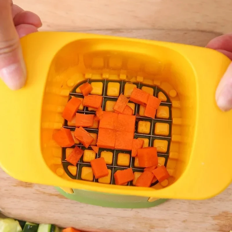 Multi functional vegetable chopper, hand pressed potato, carrot, onion slicer, diced gadget, kitchen small tool