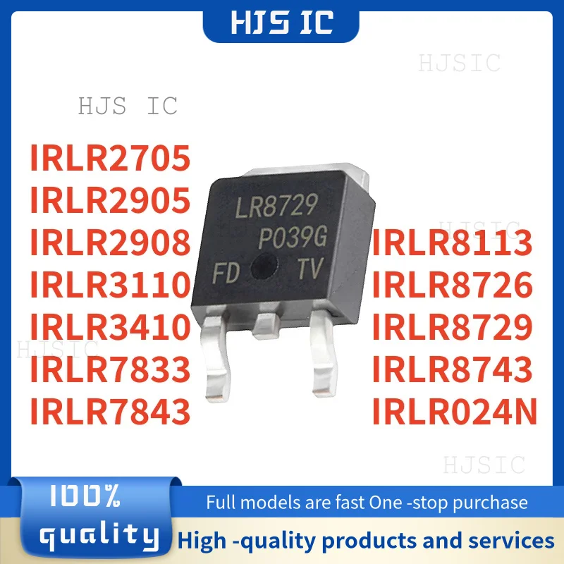 10PCS 100% New LR2905 LR024N LR3110 LR7833 LR7843 LR8113 LR8726 LR2705 LR2908 LR3410 LR8743 LR8729 TO-252 Best Quality In Stock