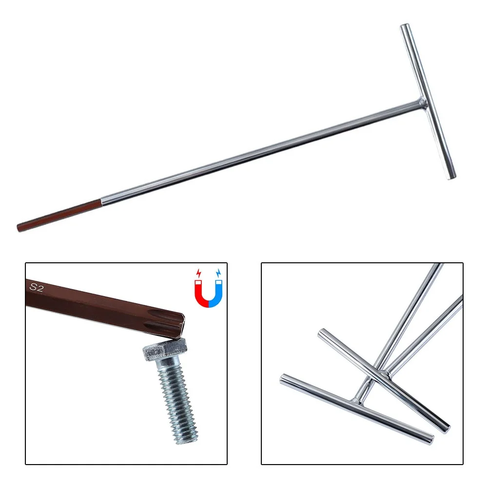 Extended T-shaped Hexagonal/plum Wrench Screwdriver Alloy Steel For Torx Screwdriver Key Wrench Inner Spanner Hand Repair Tool
