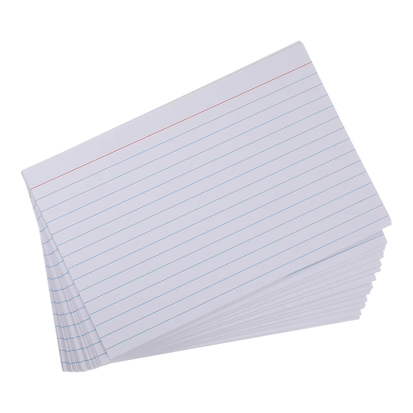 

200pcs Large Index Cards Card Lined Flashcards for Studying Note Pad Vocabulary Practice Portable Size
