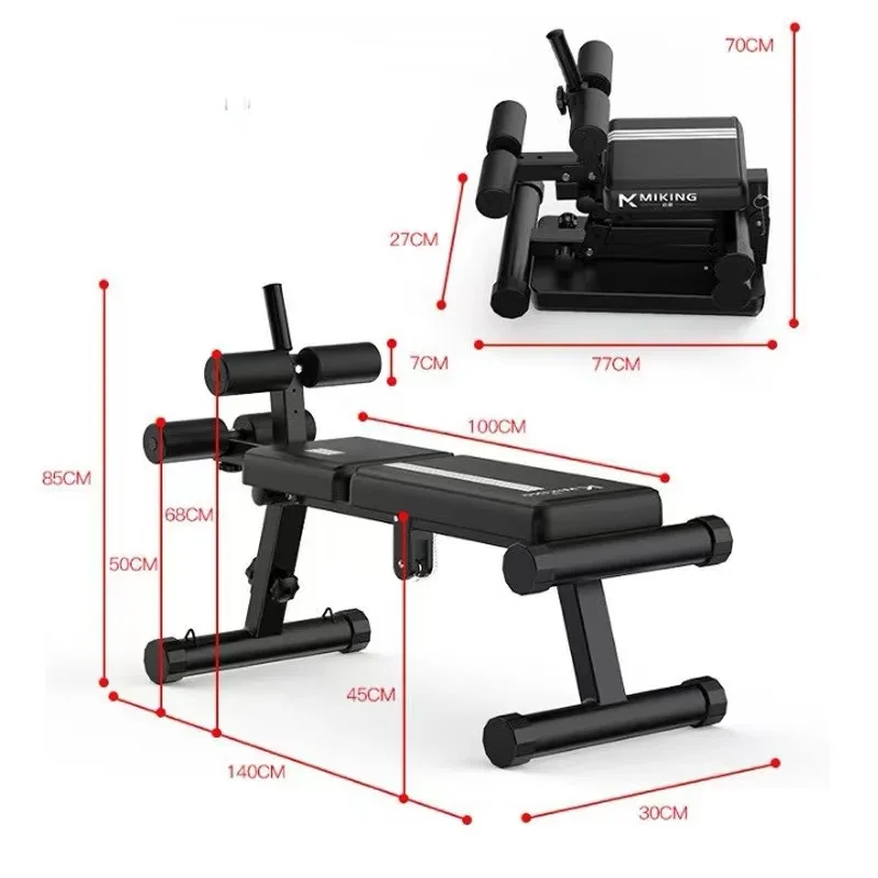 Indoor Multi-function Abdominal Training Waist Machine benches Gym Fitness Equipment Sit Up Bench