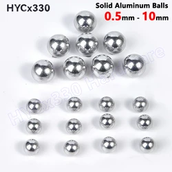 Solid Aluminum Balls 1060/1070, Precision Smooth Ball, Pure Aluminum Beads 0.5 0.6 0.7 0.8 0.9 1 1.1 1.3 1.4 1.5 1.588 2 to 10mm
