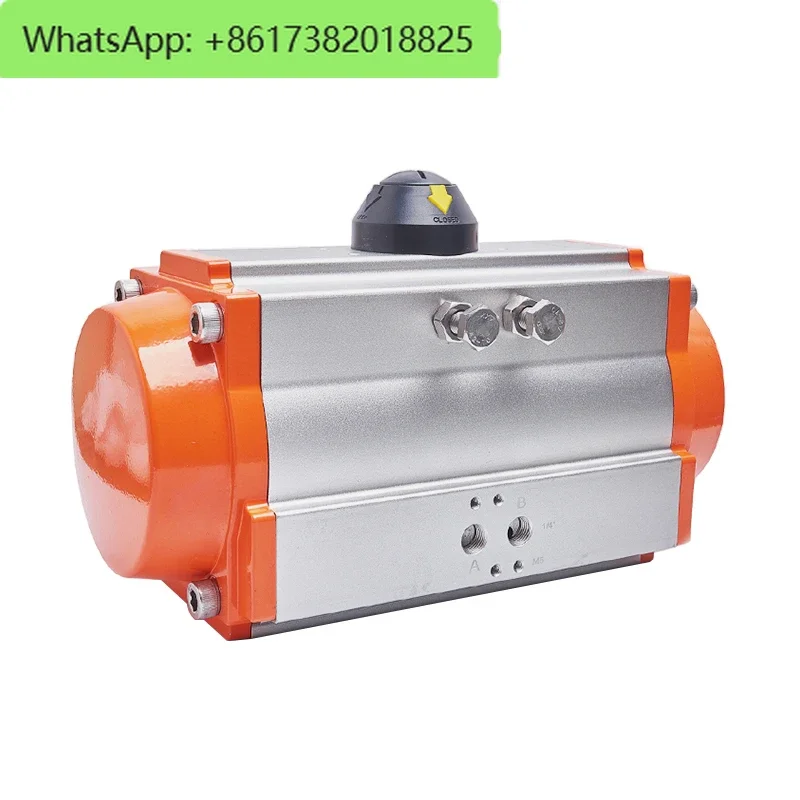 AT32/52/63/75/83/92/105/125/140/160/190/210/240 Rotation Angle 90° AT Air Pneumatic Butterfly Ball Valve Actuator