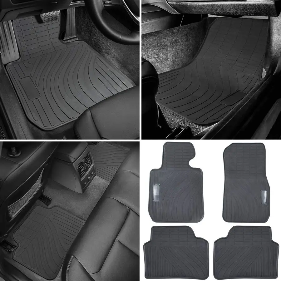 

Mat for BMW 3 4 Series F30 F31 F32 F33 F36 320i 328i 335i 20122018 amp 2015 F80 M3 Heavy Duty Rubber FrontRear Car Liner Carpet