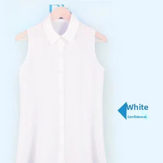 

Лето 2024, женский хлопковый жилет со шлепанцами, свободный крой, корейский утягивающий воротник, рабочая одежда, базовый слой, irt Commute Faion