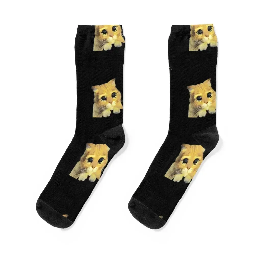 

Puss in Boots Socks christmas gifts basketball heated Men's Socks Luxury Women's