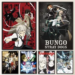 Anime Bungo Stray Dogs Poster Prints Poster Wall Painting Bedroom Living Room Wall Bar Restaurant Sticker Small