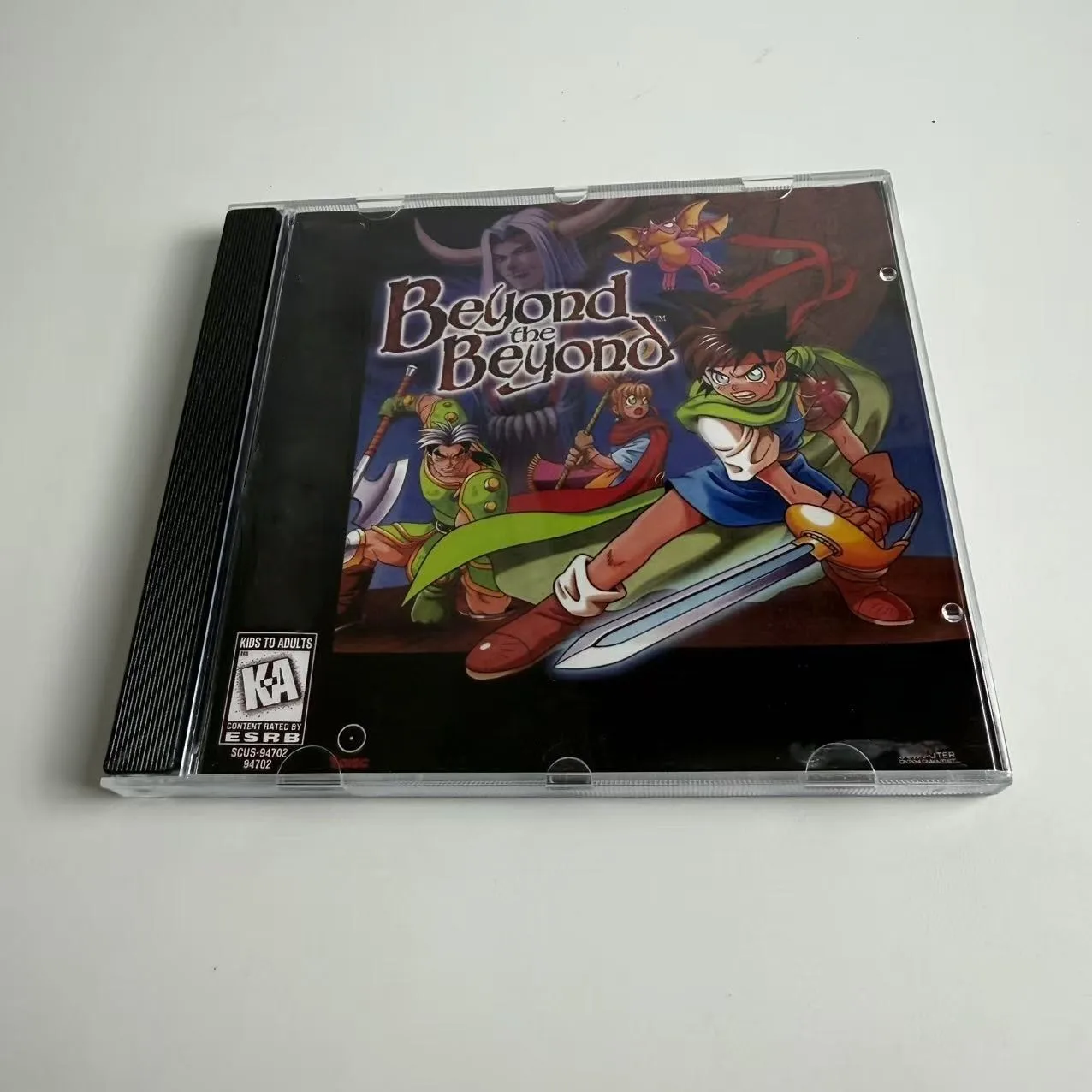 Disco de reproducción de alta calidad para Sony PS1: Beyond the Beyond (Versión con vibración de EE. UU., sin manual)