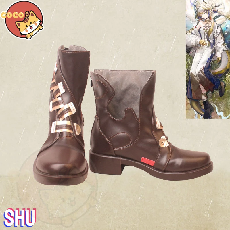 

Arknights Shu Cosplay Shoes Game Arknights Shu Cosplay Ankle Boot Unisex Role Play Any Size Shoes CoCos