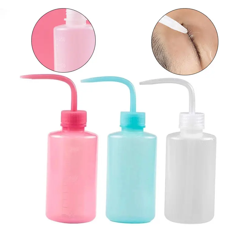 250ml/500ml Washing Bottle for Eyelash Extension Grafting Lashes Cleaning Applicator Makeup Tool