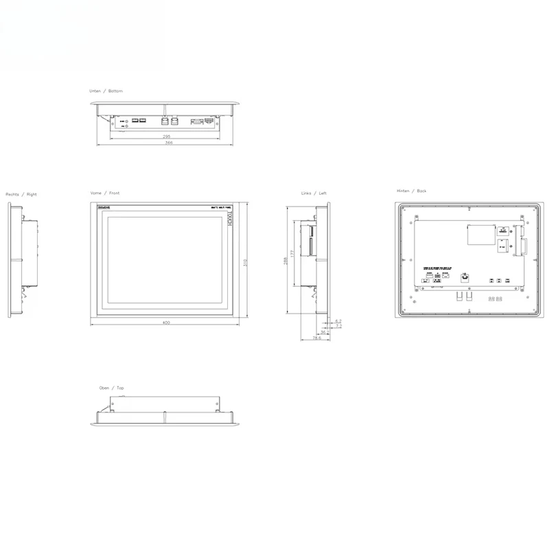 100% Original color TFT Display 6AV6644-0AB01-2AX0 SIMATIC MP377 15 Touchscreen Spot Inventory 6AV6 644-0AB01-2AX0 - view 3