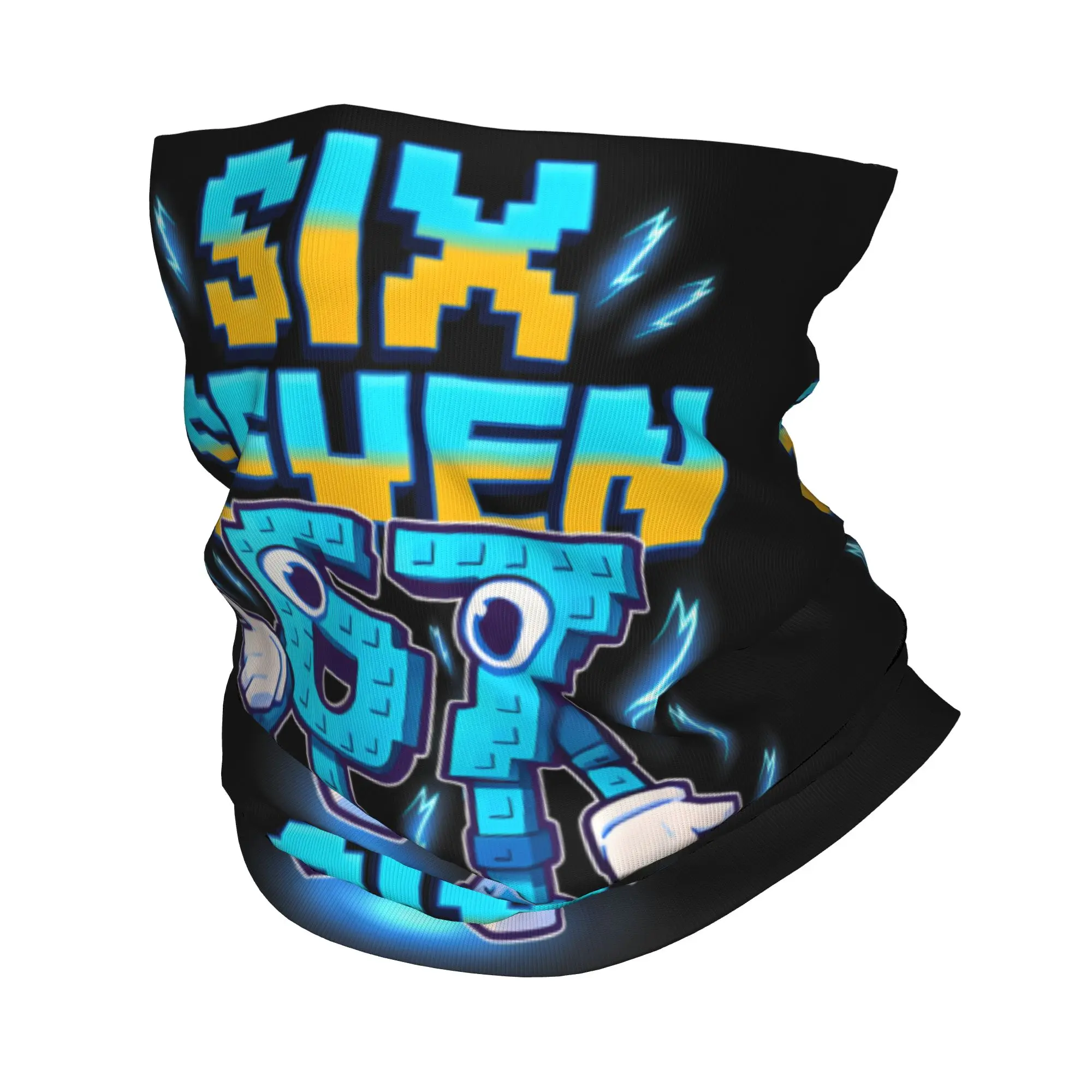67 Six Seven 6 7 Funny Italian Brainrot Meme Winter Headband Neck Warmer Women Men Ski Cycling Tube Scarf  Face Bandana Gaiter