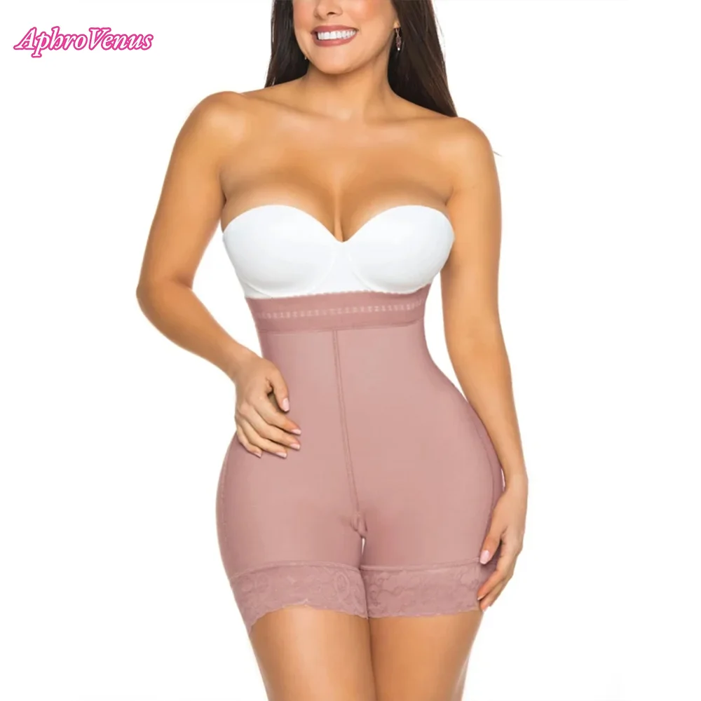 

Fajas Colombiana Original Butt Lifter Double Compression Shorts Tummy Control Shapewear Slimming Fajas Lace Body Shaper