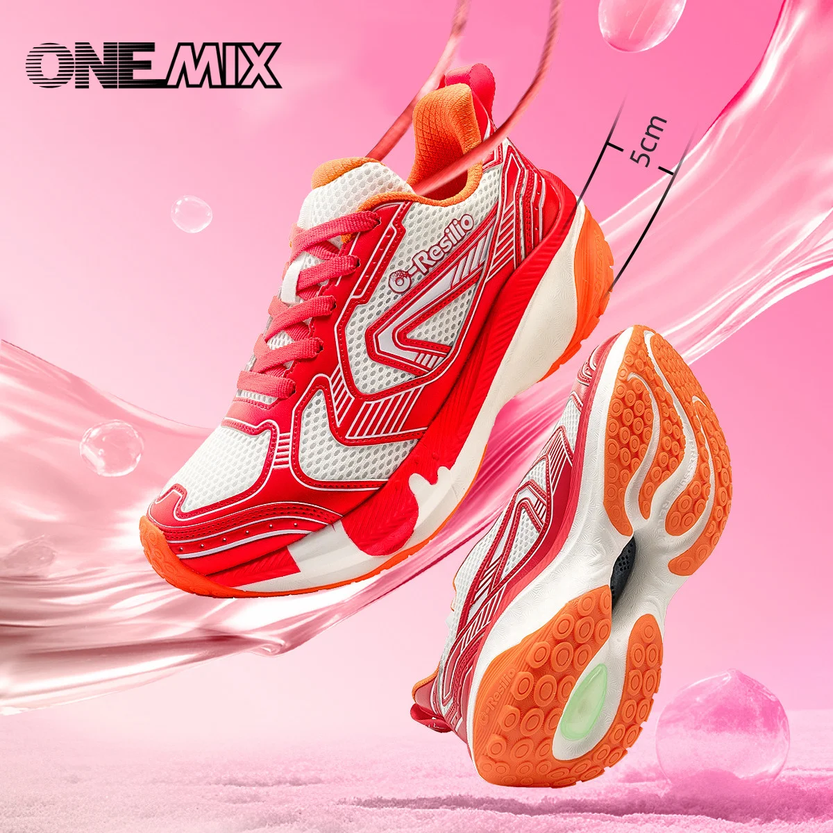 

onemix 2025 Platform Daddy Shoes for Women Height-up All-in-one Retro Athleisure shoes for men Cushioned winter running shoes