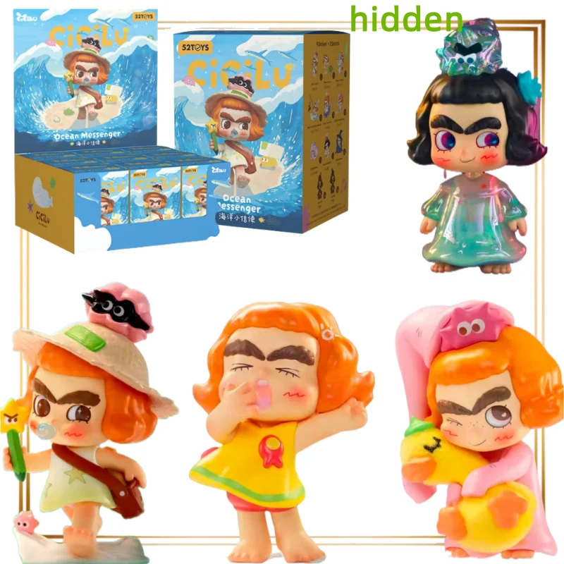 

Новый 52TOYS CiCiLu Little Messenger of The Sea слепая коробка модная игрушка фигурка модель орнамент игрушки коробка-сюрприз аниме периферийные устройства