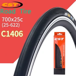 CST C1406 Road Tire，Wire Tire 700X23C 700X25C 700X28C ,Folding Tire 700x25c Suitable For Roads And Competitions.