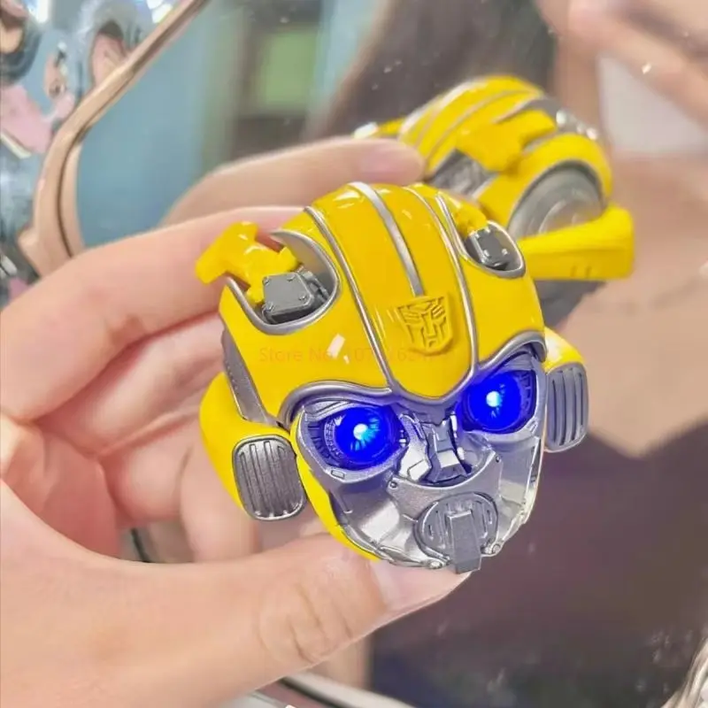 หูฟังไร้สาย Transformers Bumblebee ปี 2025 พร้อมระบบตัดเสียงรบกวน บลูทูธ วัสดุอัลลอยด์ ของตกแต่ง ของเล่นเด็กผู้ชาย ของขวัญคริสต์มาส