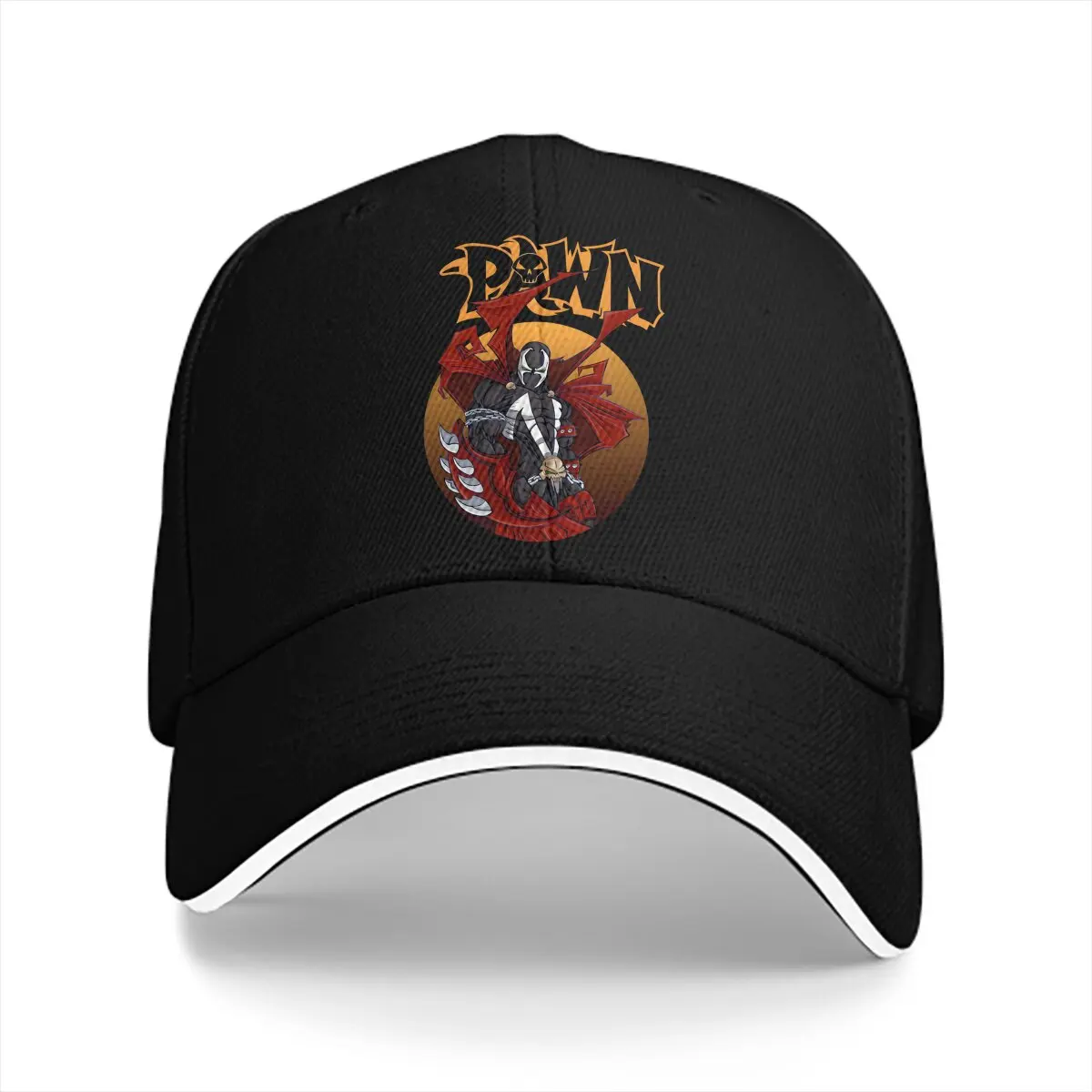 

Spawn Comic Multicolor Hat Peaked Men's Cap Vintage Rat Hero Personalized Visor Protection Hats