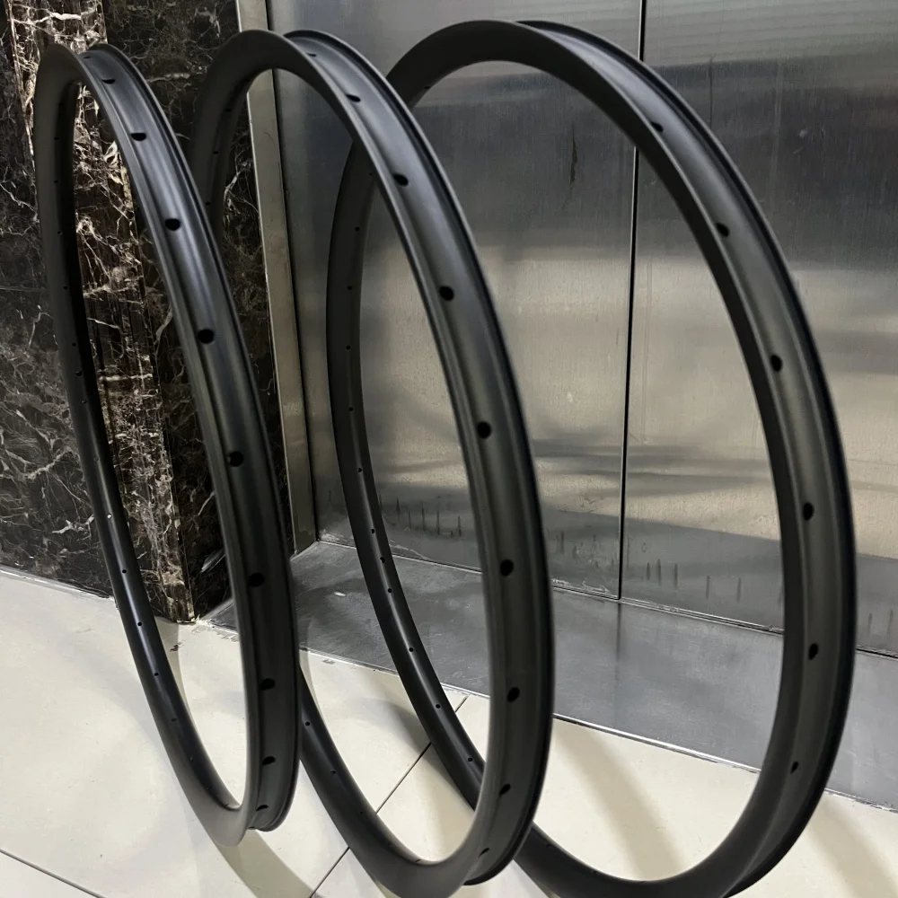 29er Carbon Rims 20mm Depth 34/36mm Wide Super Light MTB Carbon Rims UD Hookless/Tubeless Carbon Rims
