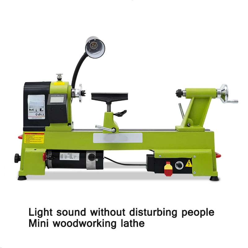 

1.2m Low Noise High Precision Miniature Woodworking Lathe Machine 220V Multifunctional Woodworking Lathe Machine Portable Lathe