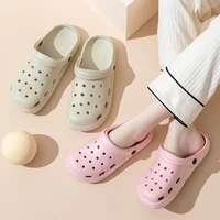 Women Clogs Summer Female Sandals Thick Bottom Home Slides Soft EVA Dry Wedges Platform Garden Shoes Beach Sandals Home Slippers - Image 5