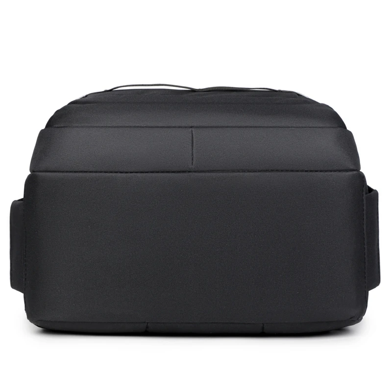 حقيبة ظهر عصرية كبيرة للسفر للرجال حقيبة أعمال للرياضات الخارجية حقيبة ظهر سوداء للتخزين