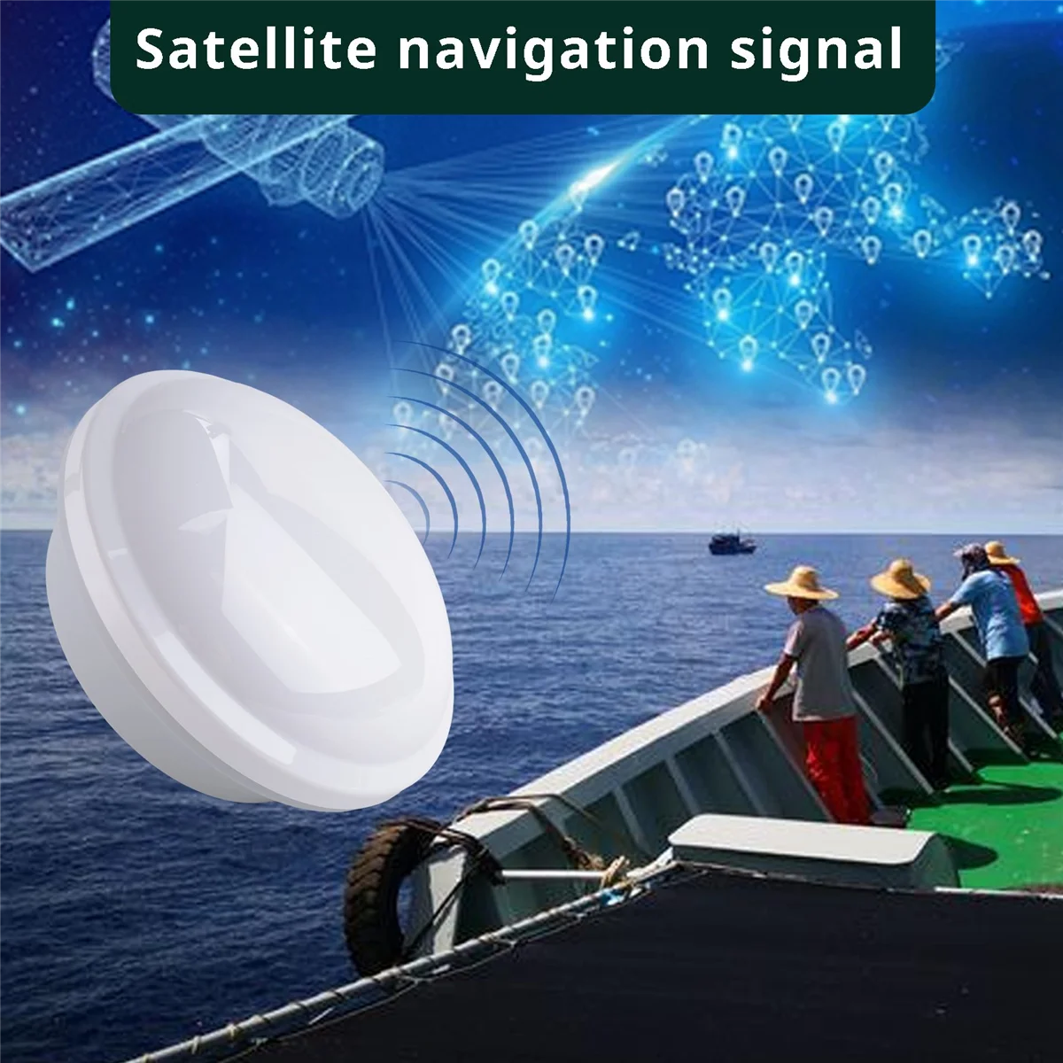 TOPGNSS for Agricultural Surveying AN600 Replacement AG25 GNSS Antenna Magnet RTK GPS L1 L2 L5 Galileo Glonass BEIDOU