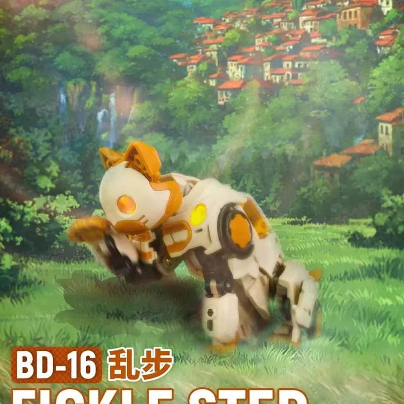 【Na Stanie】52TOYS Oryginalny Model do Składania BEASTDRIVE FICKLE STEP Figurka Akcji Model do Składania Zabawki Prezenty dla Chłopców Kolekcjonerskie