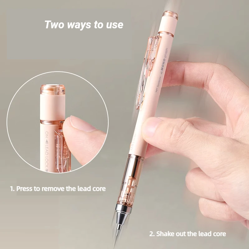 TOMBOW MONO Mechanical Pencil Eraser Set 0.5mm Pastel Glass Mineral Color Limit Edition Japanese Stationery School Supplies