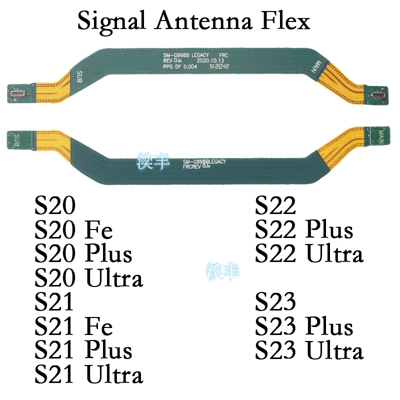 Motherboard WIFI Connect Cable for For Samsung Galaxy S20 S21 S22 S23 Fe Plus Ultra Signal Antenna Main Board Connector Flex