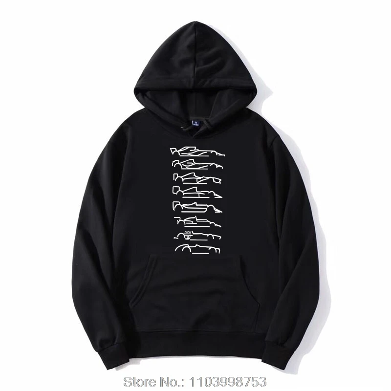 Oversized Hoodie Tops For A Boy F1 Decades Black Hoody Streetwear Unisex zip up Jacket Harajuku Graphic Pullover Sweatshirt