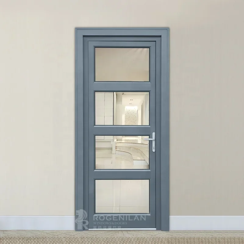 

Office Toilet Bathroom Front Entrance Internal Security Exterior Other Doors Classic Main Front Steel Metal Frame House Hot sale