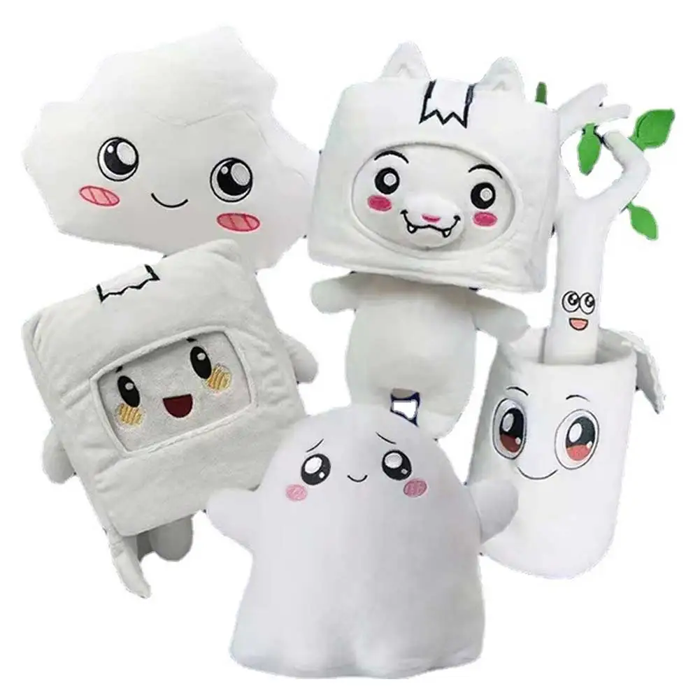 Carton Man Cosplay Plush Noctilucent Toys Cartoon Soft Stuffed Dolls Mascot Adult/Kids Fantasy Birthday Xmas Gifts 20/25CM