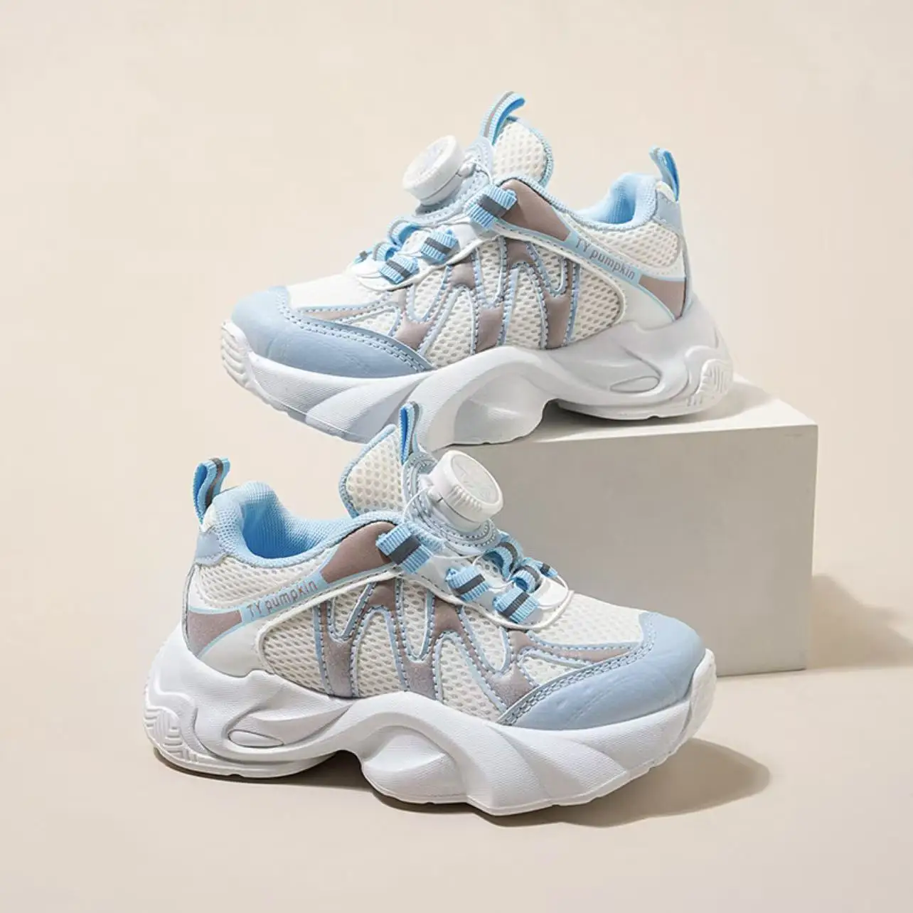 

Детские кроссовки 2026 для мальчиков и девочек, весенне-осенние, школьные, баскетбольные, модные, повседневные, дышащие, нескользящие