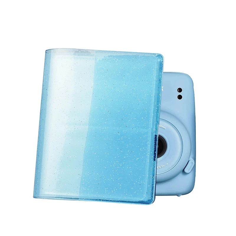 64 جيوب كتاب ألبوم ل Fujifilm Instax Instax Mini 12 Liplay 11 9 8 40 25 50s 99 SE حافظة 3 بوصة ورق طباعة الصور حامل بطاقة الفيلم