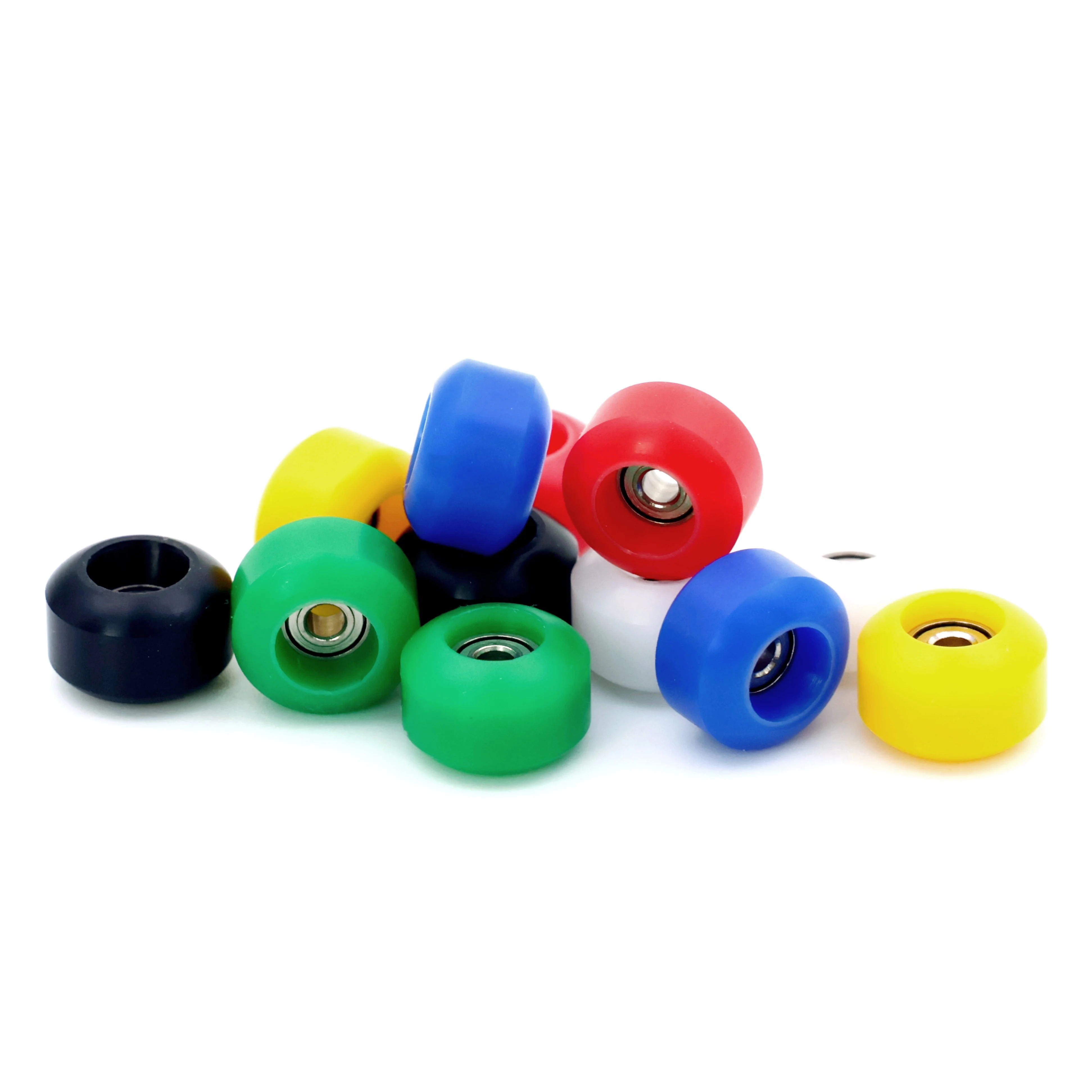 New Street Shape Fingerboard Wheels with Bearing Lock