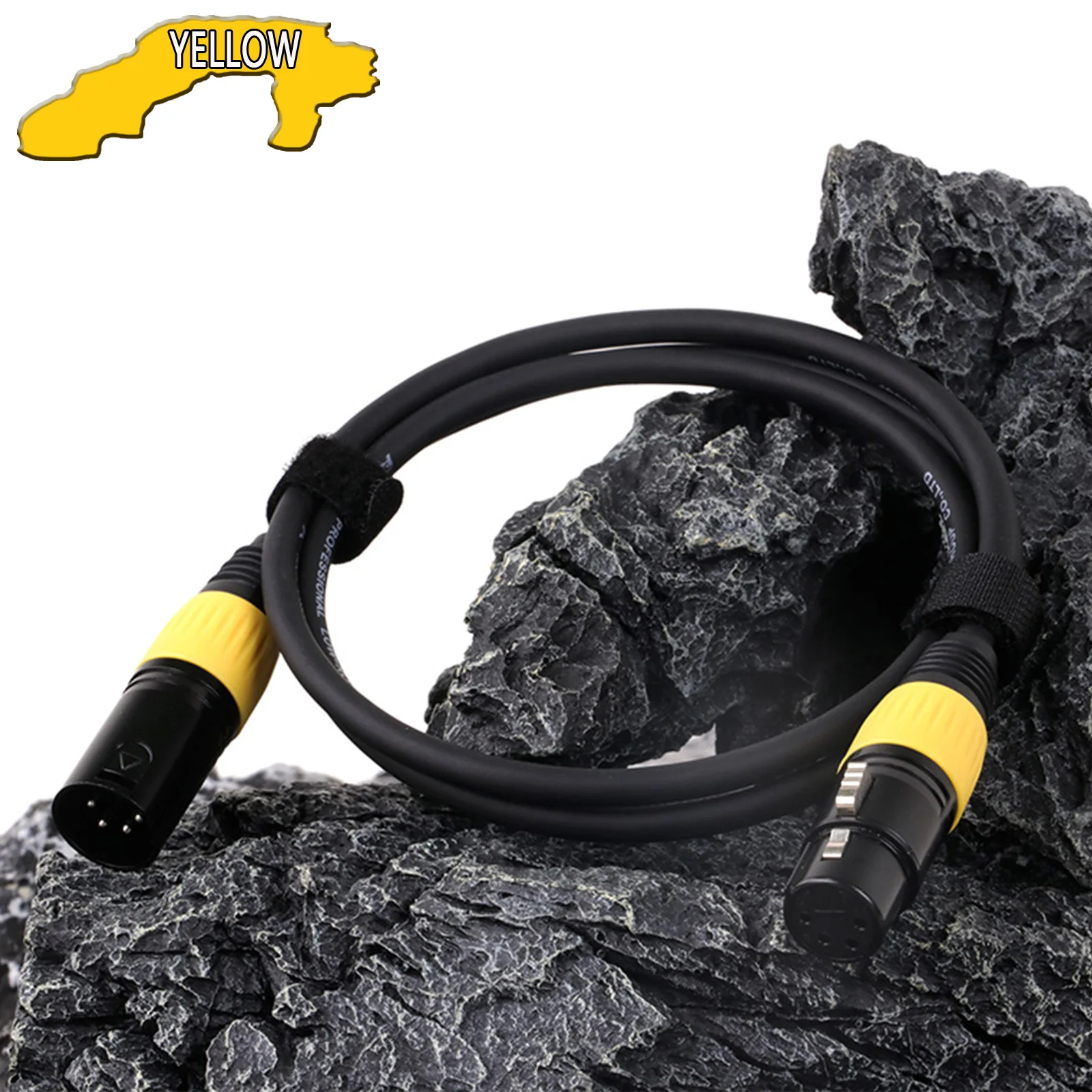 4pin Xlr Mannelijk Naar Vrouwelijk Hoofdtelefoon Verlengstuk Kabel, Balans Xlr Microfoon Audio Adapter Afgeschermde Lijn Voor Amp Camera Luidsprekermixer