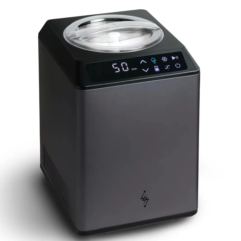 

3L Ice Cream Maker Automatic Compressor High-Output Cooling Unit Stainless Steel Soft Ice Cream Leisure Ice Cream Machine