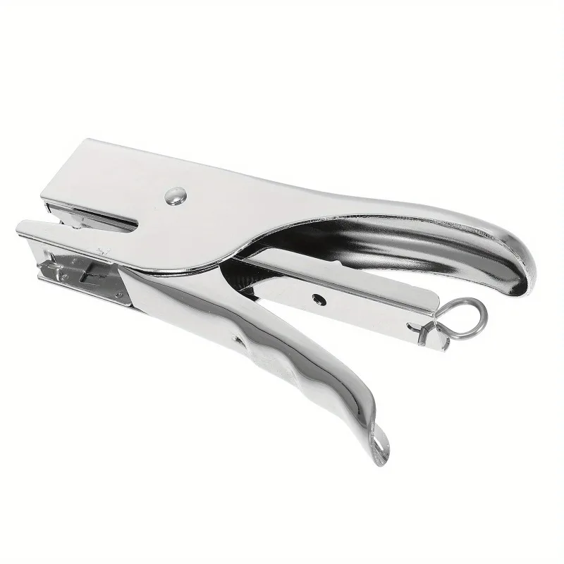 20 Sheets Nailer No-Jam Hand Grip Metal Stapler Heavy Duty Desktop Stapler Without Stitching Needle