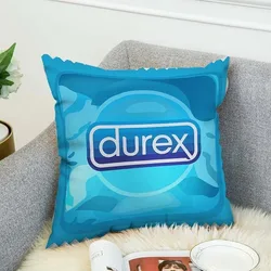 D-durexクッションカバーカップル、枕カバー、ソファ用装飾枕、45x45、50x50