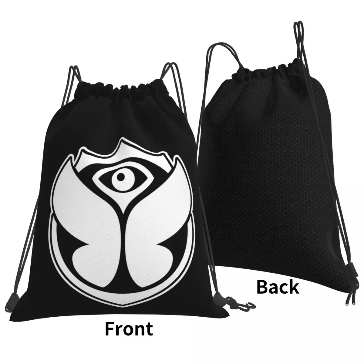 Tomorrowland Belgian Electronic Dance Music Festival Backpacks Casual Drawstring Bags Storage Bag Book Bags Man Woman Students