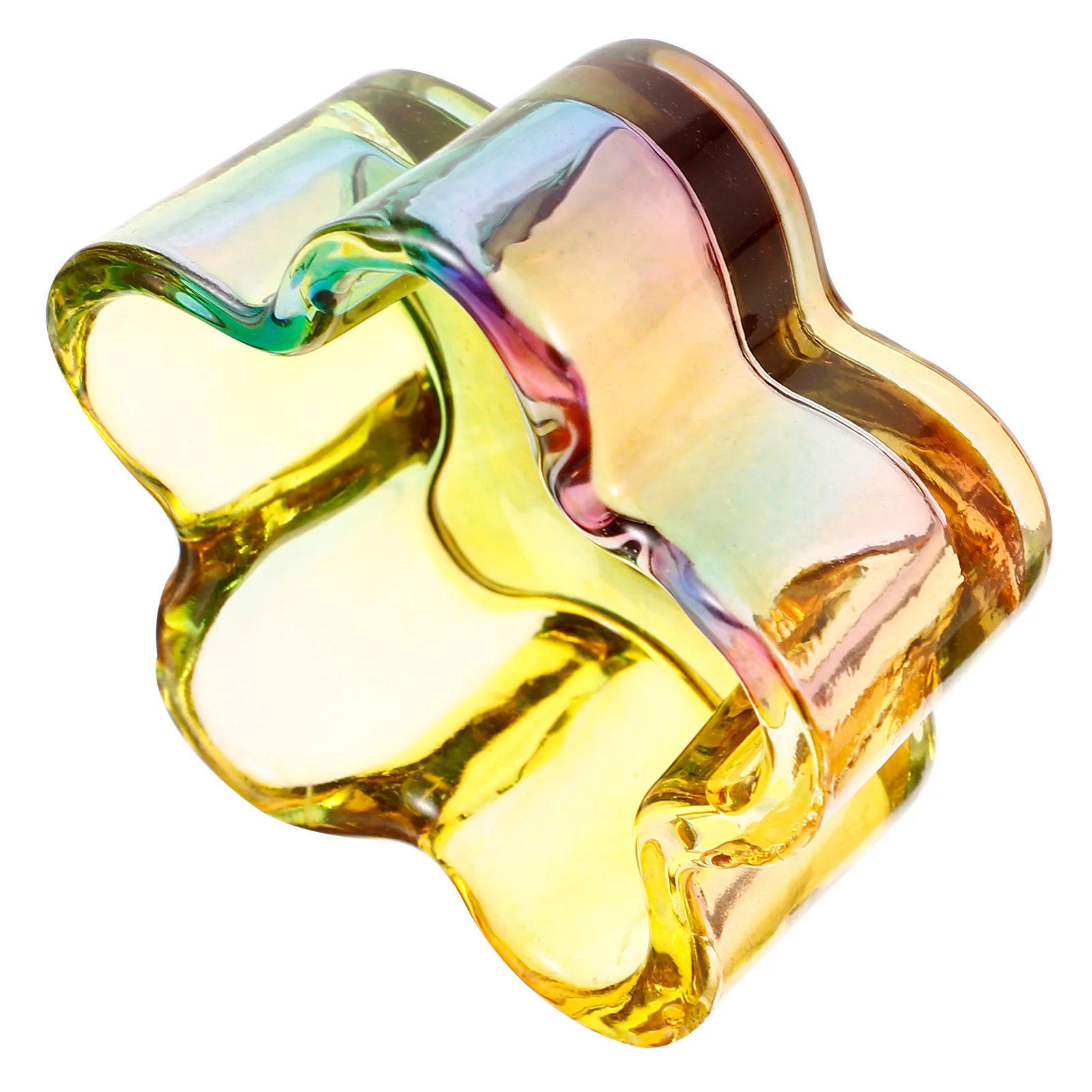 Taza de manicura de cristal estable, práctico plato para decoración de uñas, tazón de vidrio, herramienta de mezcla para polvo acrílico, plato líquido para uñas acrílicas