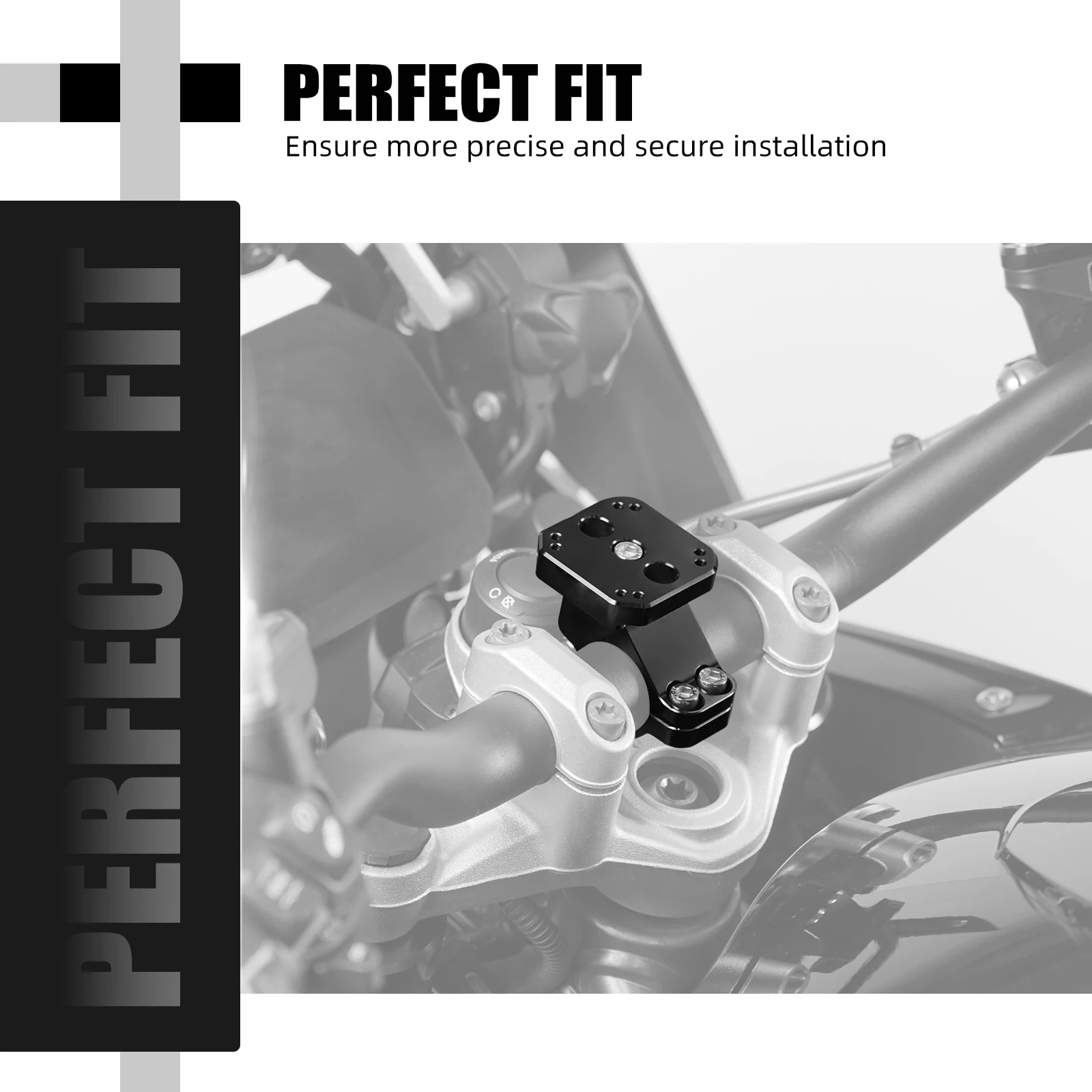 Für BMW R1250GS Adventure 2019-2023 32mm Lenker Klemme GPS AMPS Halterung Für BMW R1200GS Adventure 2013-2018 R1300GS 2024-2025