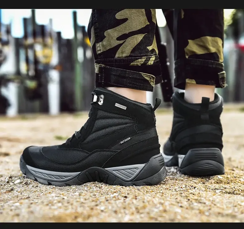 

Мужские ботинки, армейские мужские ботильоны, тактические ботинки, мужская обувь, рабочая защитная обувь, мотоциклетные ботинки, уличная походная обувь