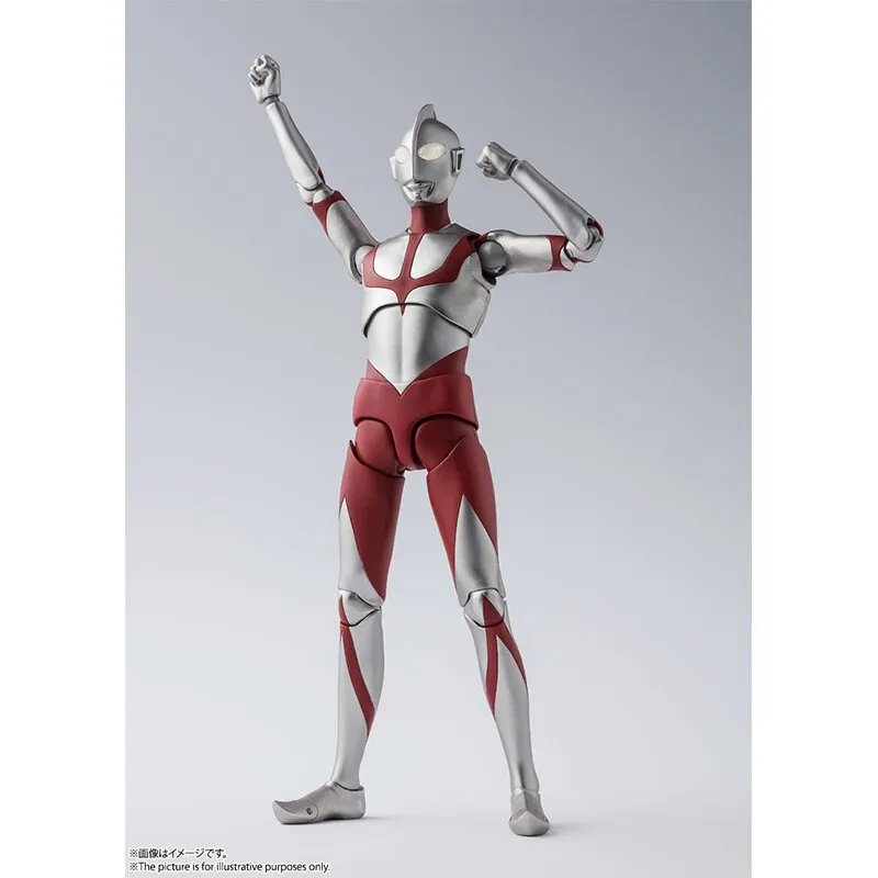 BANDAI Bandai SHF Super Movable, Ultraman Figure 2 Model Toy 15cm New Ultraman 2021 Movie Edition, unpacked and non-refundable